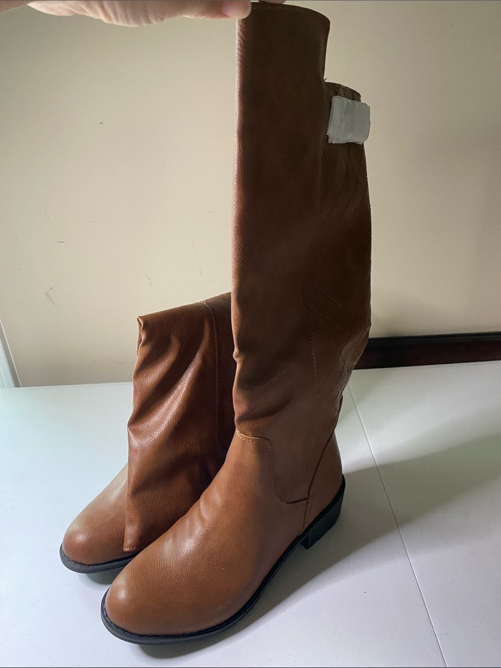 St. John's Bay Tall Boots in Brown NWOT